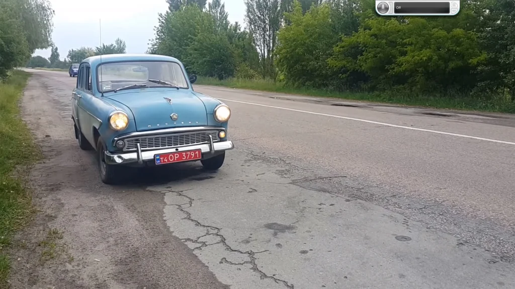 ВІДЕО З НАШИМ МОСКВИЧЕМ